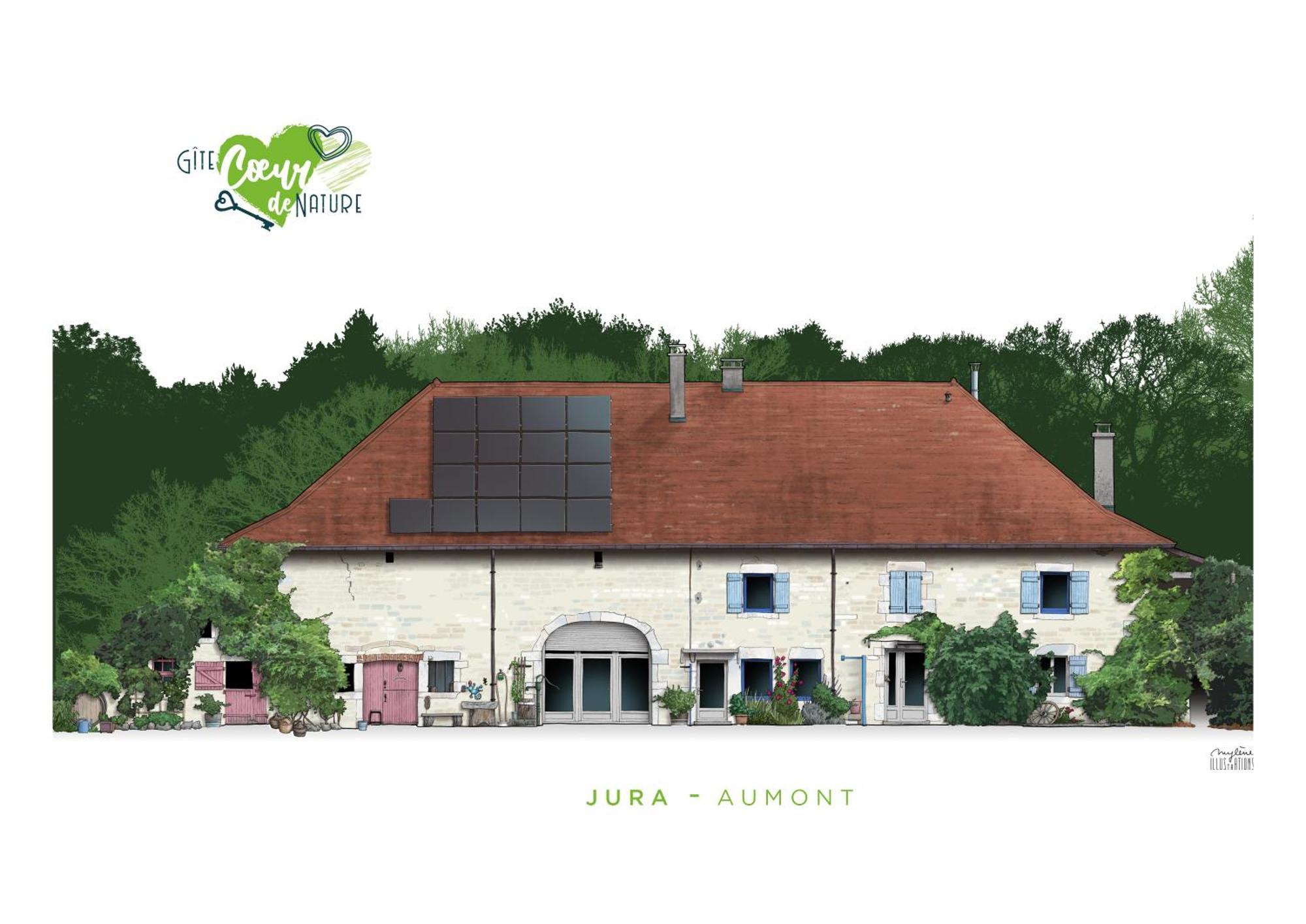 Gite Coeur De Nature Abergement-le-Grand Buitenkant foto